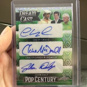 Leaf Pop Century Dream Cast Autographed Card 1/1